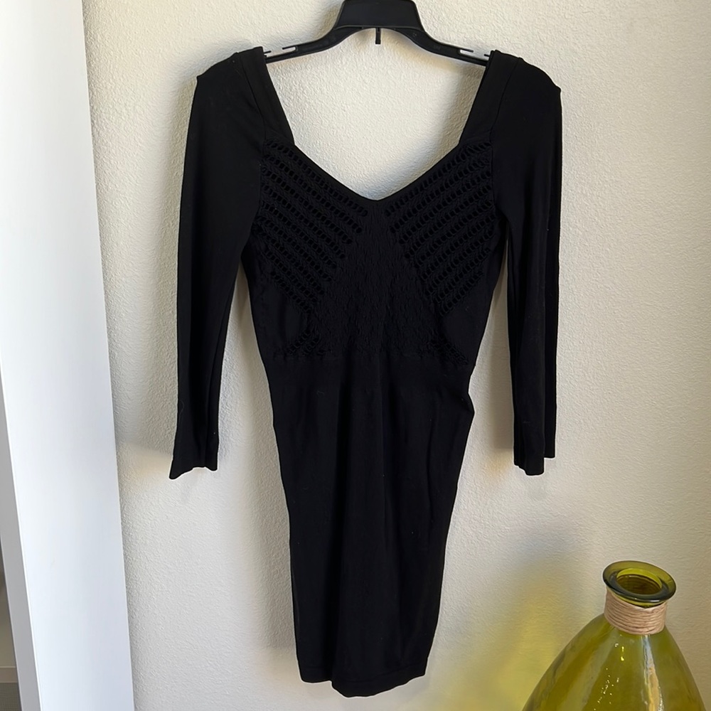 Free People black body con dress